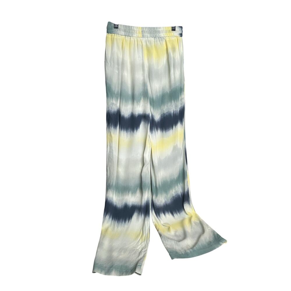 Zara Gradient Silk Drawstring Multicolor Pant - S… - image 2